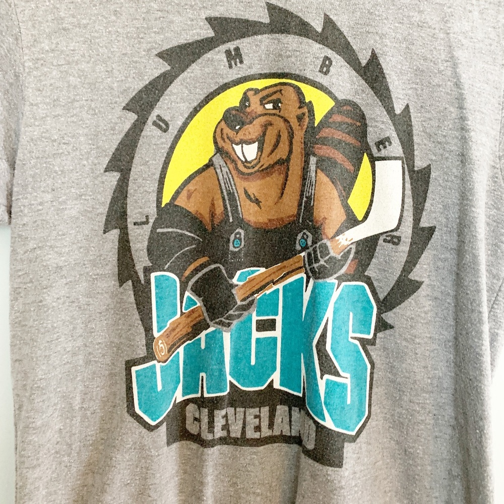 🌻 HOMAGE Cleveland Jacks Tee Shirt XS NWOT - Picture 2 of 7